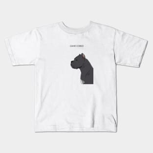 Cane Corso - Portrait Kids T-Shirt